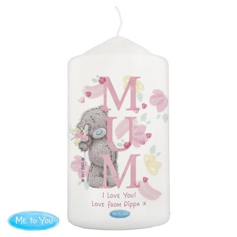 Personalised Mum Me to You Pillar Candle Extra Image 3